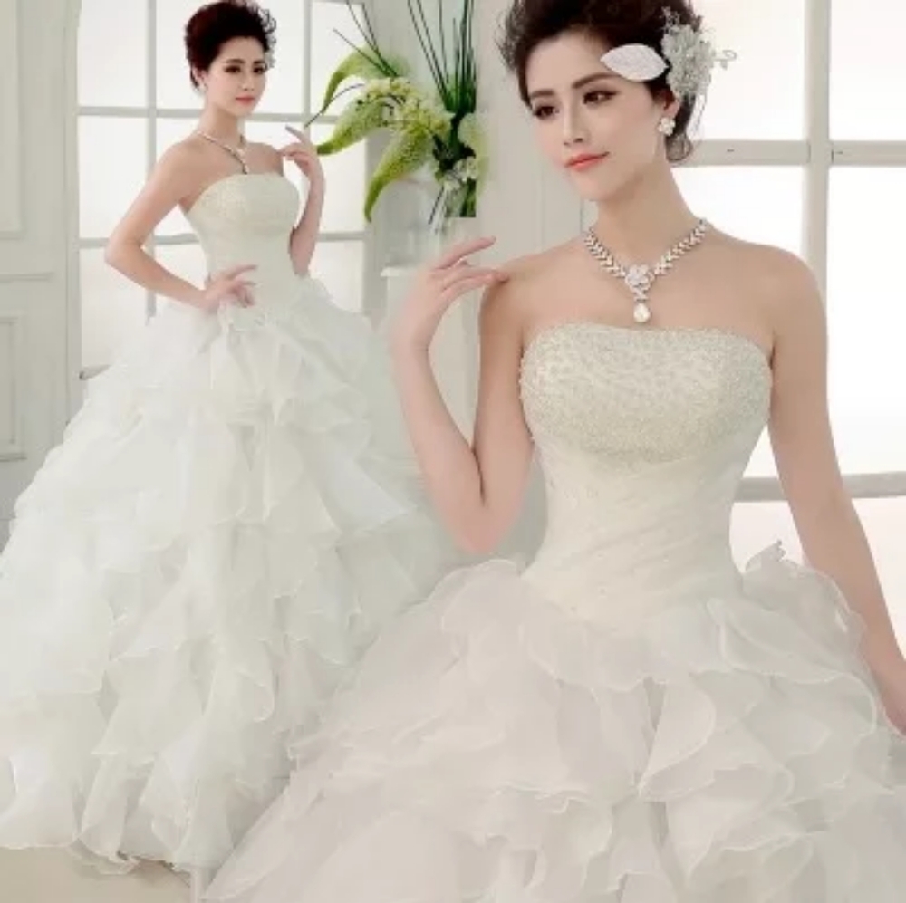 Sequined Wedding Dress 10,12,14